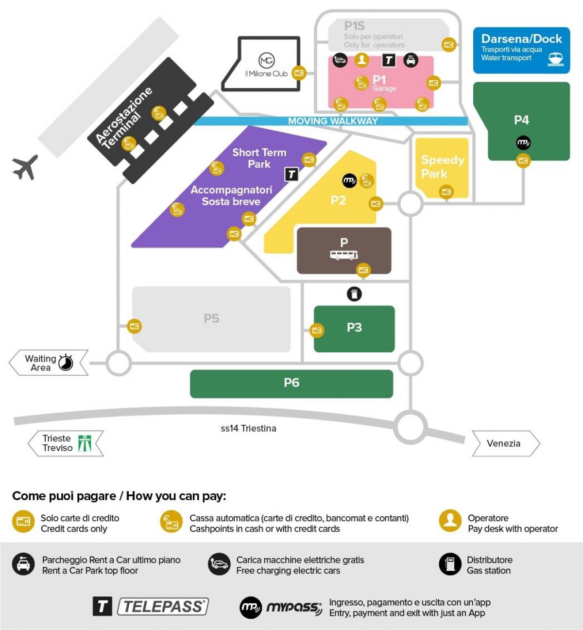 vce airport map