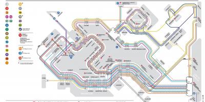 Venice transit map - Map of Venice transit (Italy)